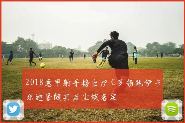 2018意甲射手榜出炉 C罗领跑伊卡尔迪紧随其后尘埃落定