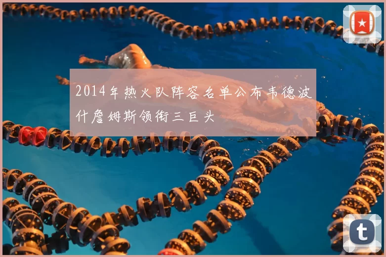 2014年热火队阵容名单公布韦德波什詹姆斯领衔三巨头