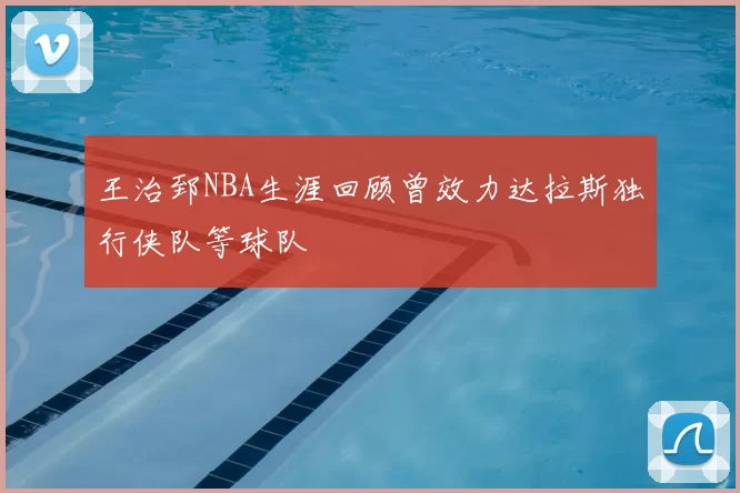 王治郅NBA生涯回顾曾效力达拉斯独行侠队等球队